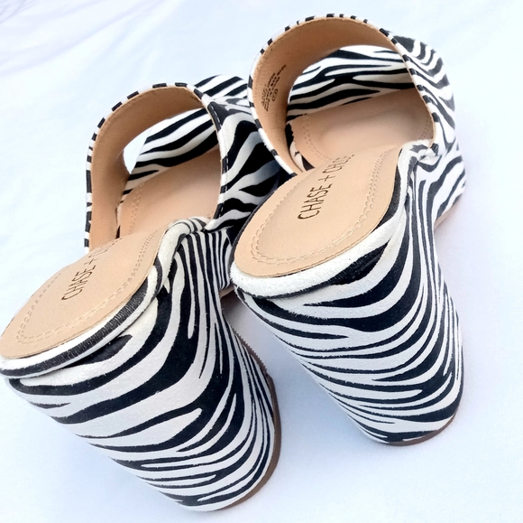 Zebra Platform Stack Heel - Picture 6 of 7